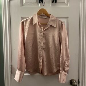 small abercrombie and fitch silk button down